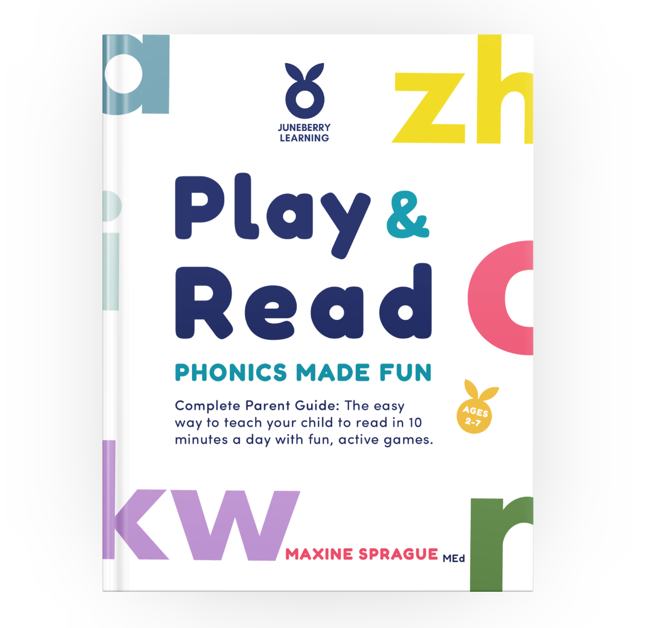 Book cover of 'Play & Read Phonics Made Fun' by Maxine Sprague on a white background