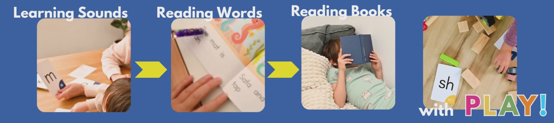 Load video: Videos showing children learning to read